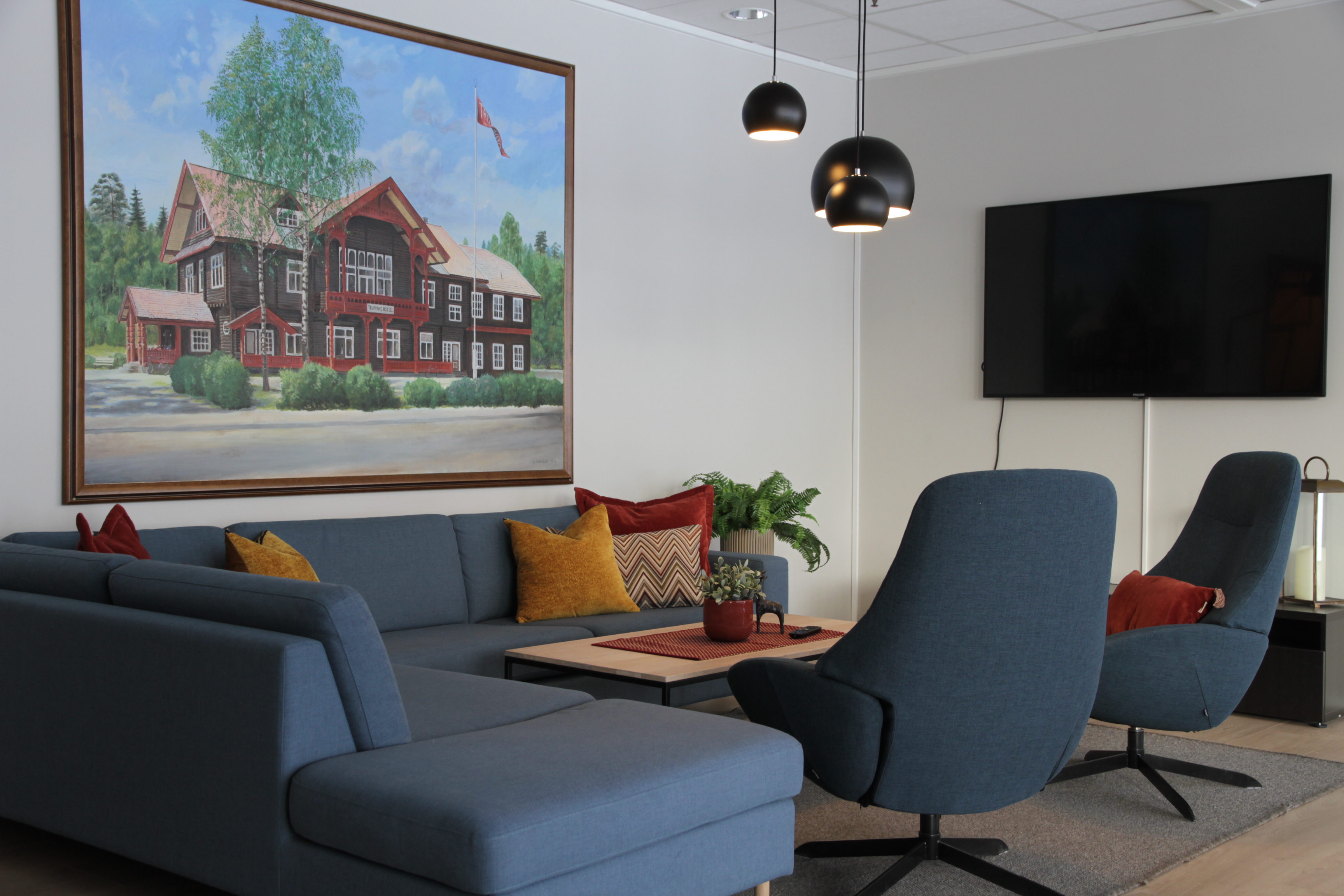 Lobby at Trudvang Hotel